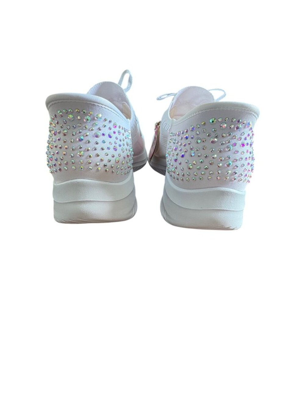 Skechers Hands Free Slip-Ins Ultra Flex 3.0 Shining Glitz White Sneakers Women11 - Picture 7 of 13